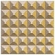 preview thumbnail 4 of 17, SAFAVIEH Handmade Genre Gerhilde Mid-Century Modern Wool Rug 6' Square - Grey/Gold - Square