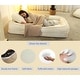 preview thumbnail 18 of 22, Roomfitters Lazy Sofa Couch ,5 Adjustable Position,sit,sleep,fold,suit to put in bedroom, living room ,Space Saving Design