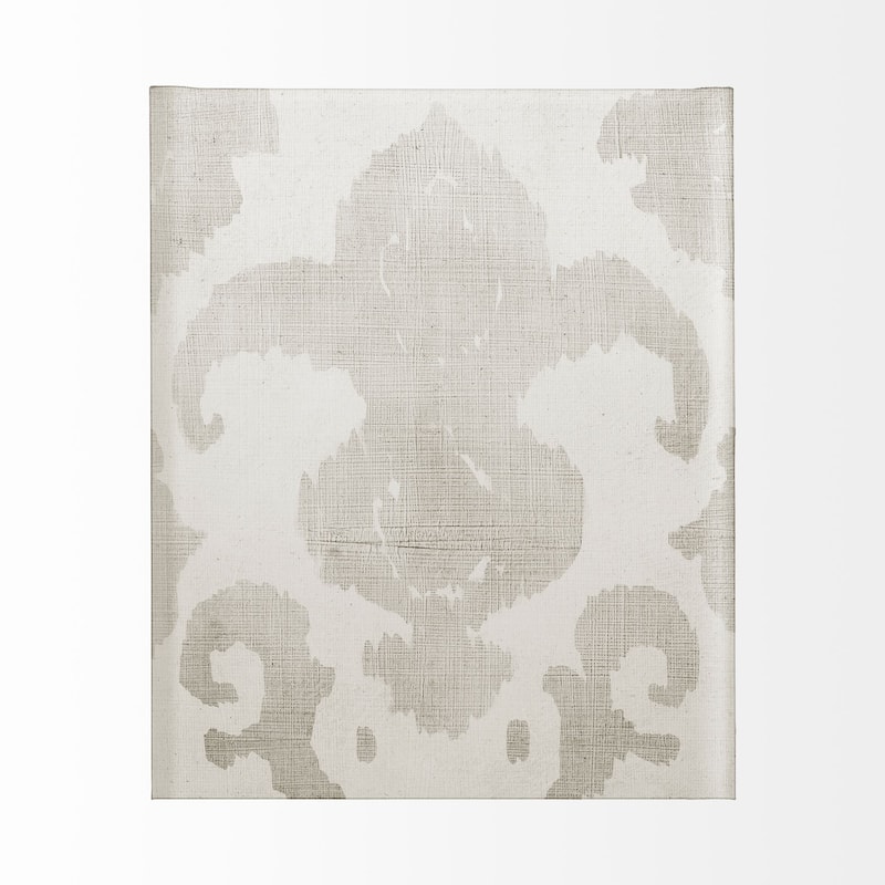 Shadow Ikat II Canvas Art Print