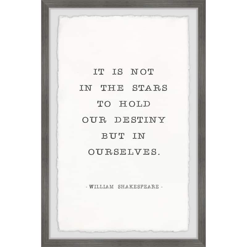 Retro Revival Painting Print - Stars Framed Art - 20x30 Inch Wall Decor