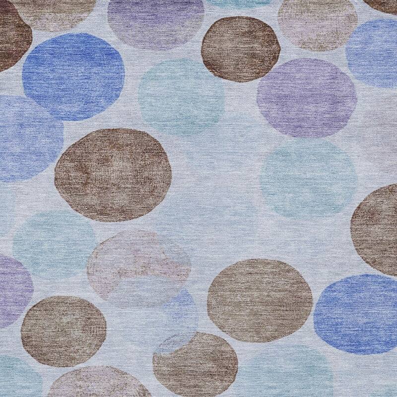 HomeRoots Geometric Transitional Rectangle Outdoor Rug
