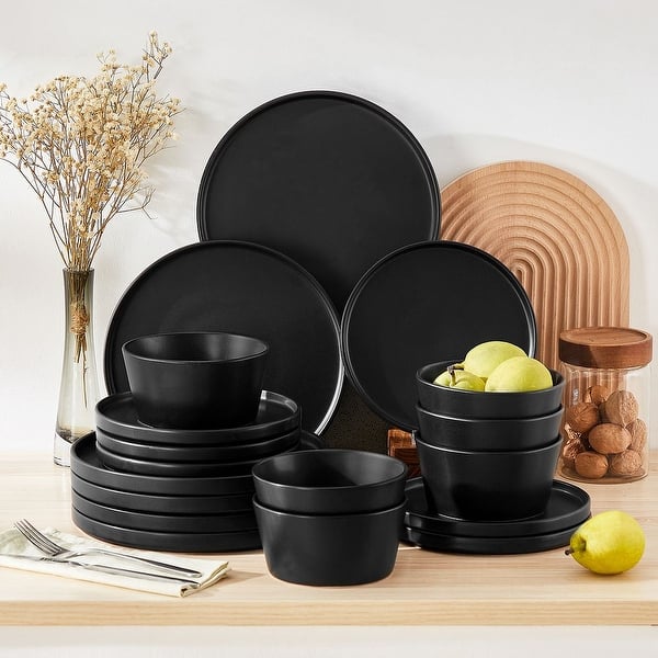vancasso PLAYB Stoneware Dinnerware Set Service for 6 - Bed Bath & Beyond