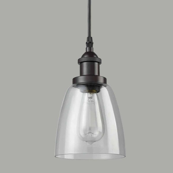 Mini Glass Bell Oil Rubbed Bronze Kitchen Island Pendant Lighting On Sale Overstock 30077622 Oil Rubbed Bronze