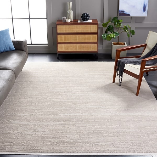 slide 2 of 14, SAFAVIEH Diamond Ferihan Modern Abstract Fringe Rug 9' x 12' - Ivory/Beige - Rectangle