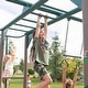 preview thumbnail 11 of 23, Lifetime Monkey Bar Adventure Swing Set (Earthtone)