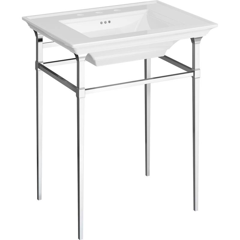 American Standard Town Square S Metal Lavatory Console Legs - Polished Chrome