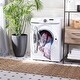 preview thumbnail 3 of 17, SAFAVIEH Serapi Machine Washable Fiorenza Shabby Chic Distressed Rug 3'3" x 5' - Ivory/Pink - Rectangle