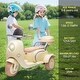 preview thumbnail 15 of 22, 12V Slow Start Two-seater Three Wheels Kids Ride On Electric Motorcycle with Multi-function player&Storage Box for kids Aged 3-6