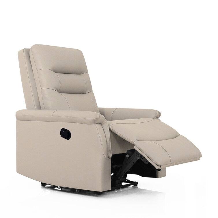 DENOSEN Faux Leather Manual Recliner Chair