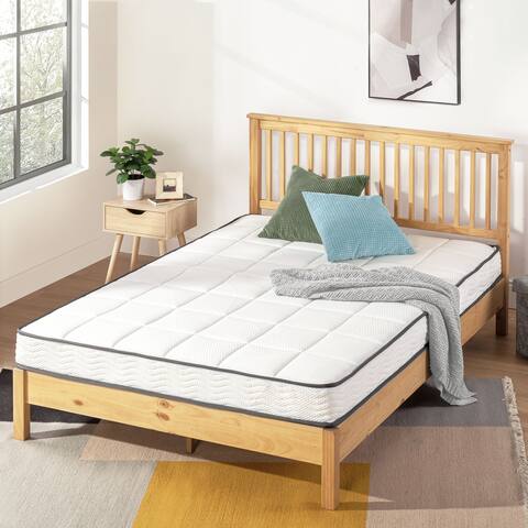 Crown Comfort 6 Inch Bonnell Spring Mattress with Comfort Foam Top