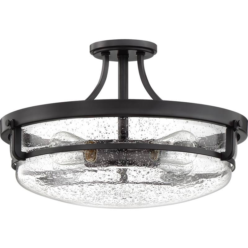 Porch & Den Faull Bronze 4-light Semi-flush Mount