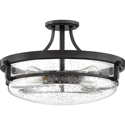 Porch & Den Faull Bronze 4-light Semi-flush Mount