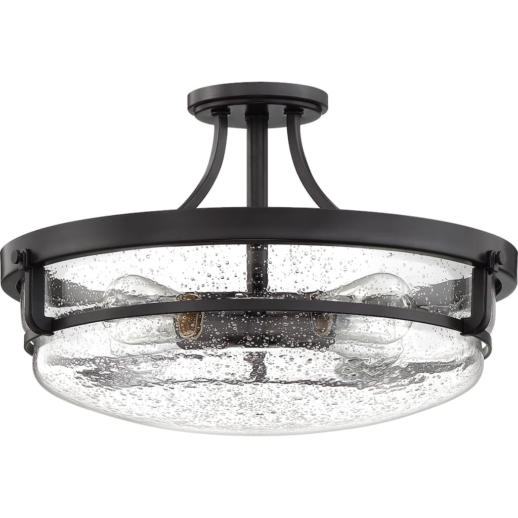 Porch & Den Faull Bronze 4-light Semi-flush Mount