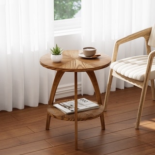 COZAYH-Wood-Round-End-Table-