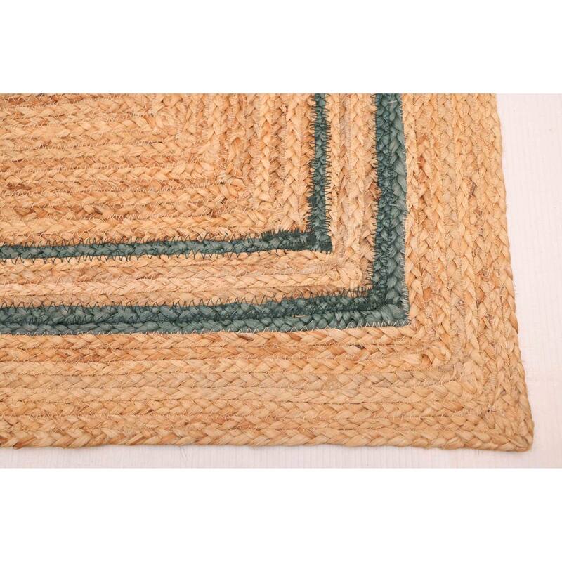ECARPETGALLERY Flat-Weave Palas Denizli Tan Jute Rug - 4'7 x 6'8