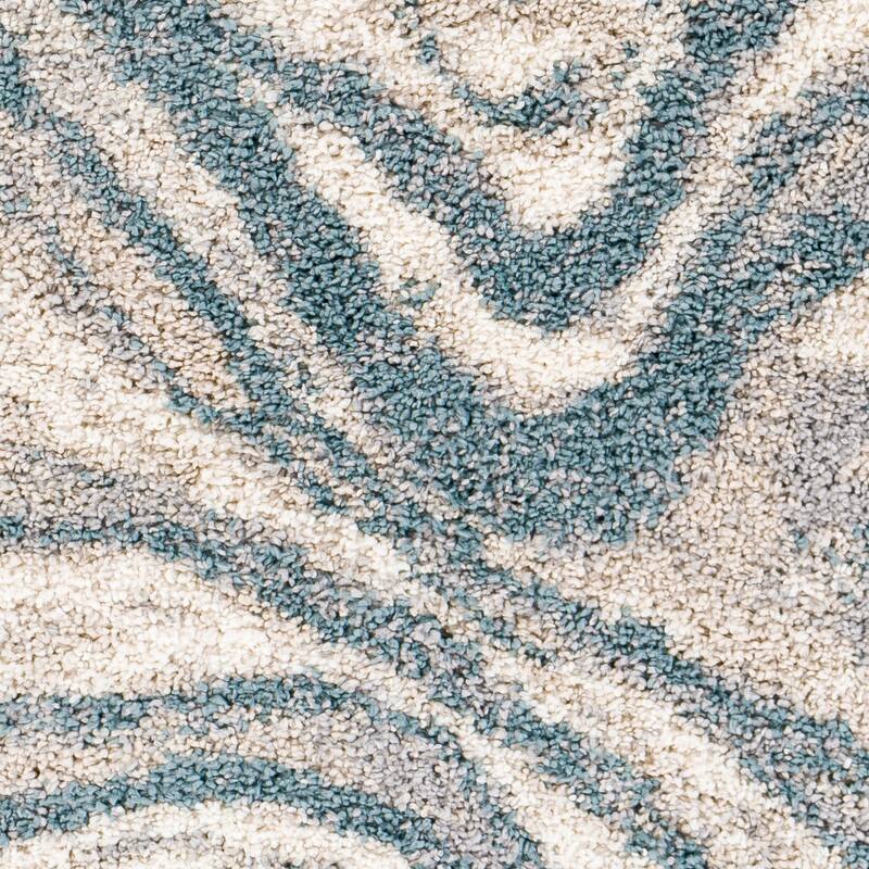 Livabliss Arabescus Modern Wave Shag Rug
