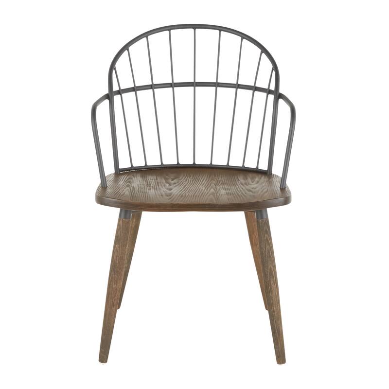The Gray Barn Ellul Dining Chair with Arms (Set of 2)