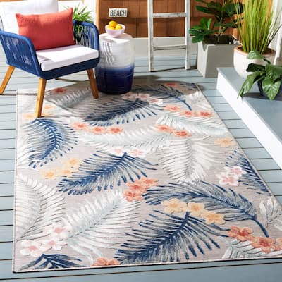 SAFAVIEH Cabana Nergiz Indoor /Outdoor Waterproof Transitional Rug