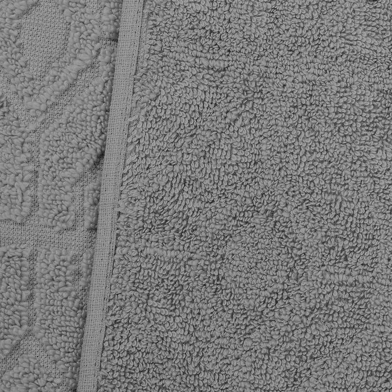 Modern Threads 6-Piece Yarn Dyed Diamond Gate Jacquard Towel Set