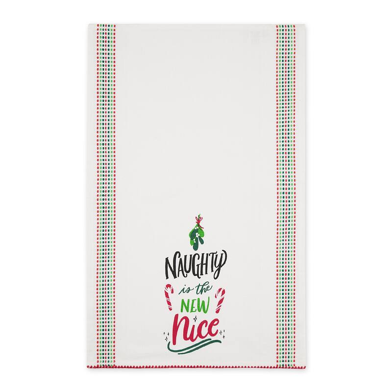 DII Assorted Christmas Printed Dishtowel