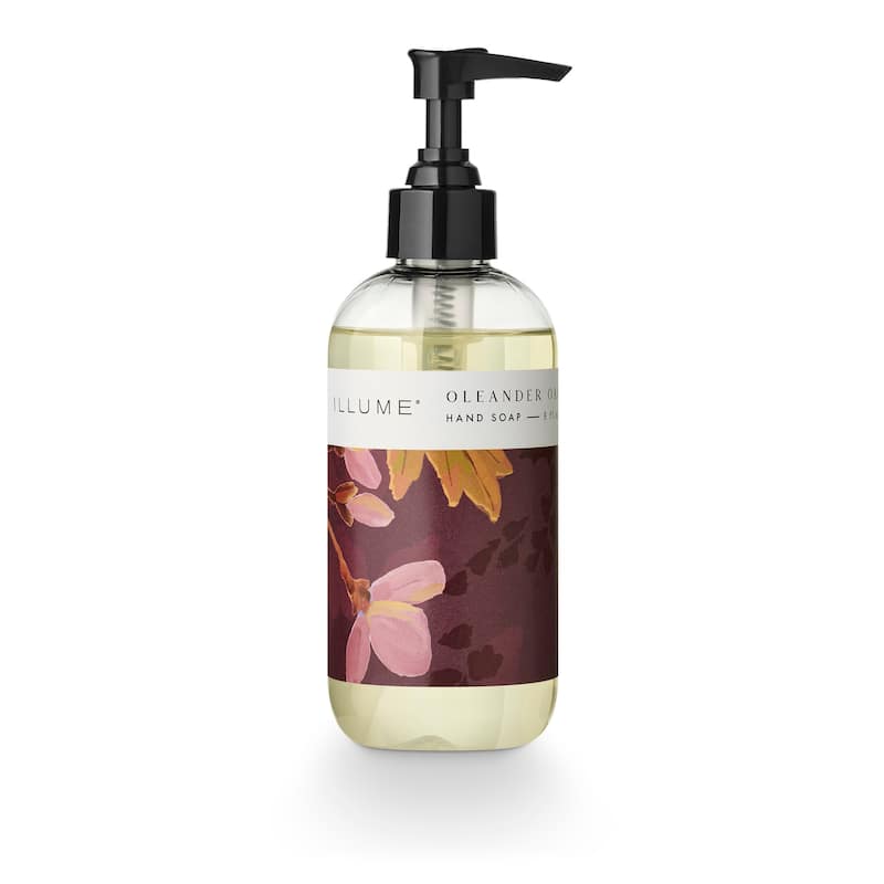 Beautifully Done Hand Soap - 2.13"L x 2.13"W x 6.0"H - Oleander Oak