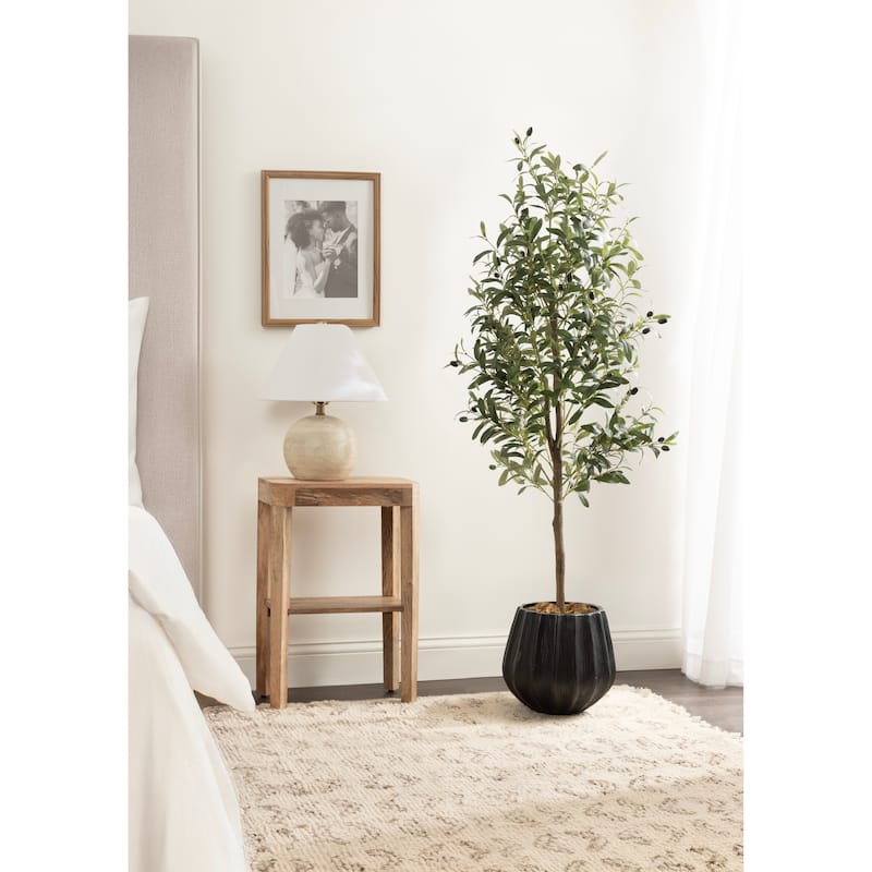 Kate and Laurel Oliveira Faux Olive Tree