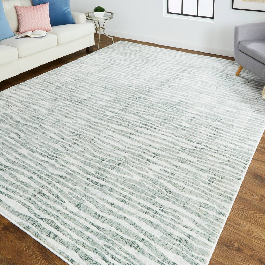 Grand Bazaar Halton Machine Made Abstract Transitional Area Rug