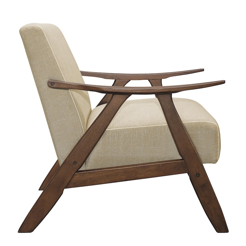 Modern fabric armchair