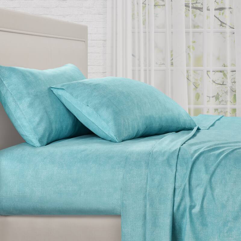 Rowan Sheet Set - Full - Turquoise