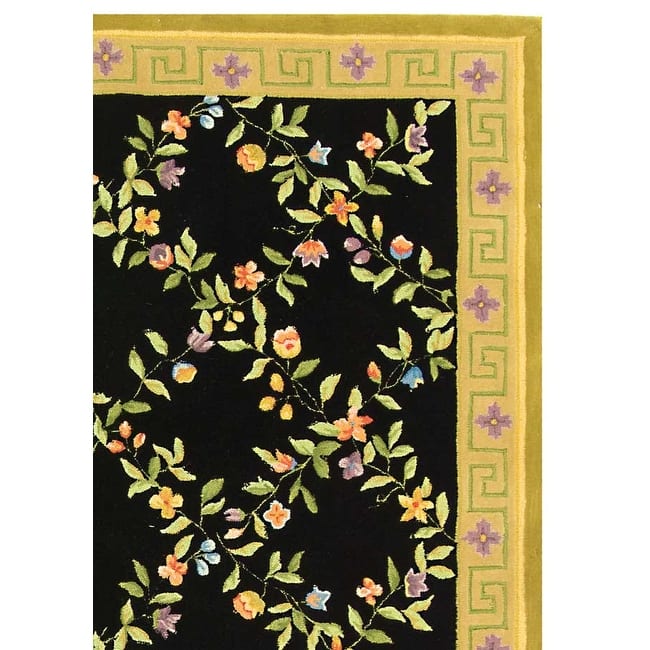SAFAVIEH Handmade Berkeley Bice Botanical Wool Rug