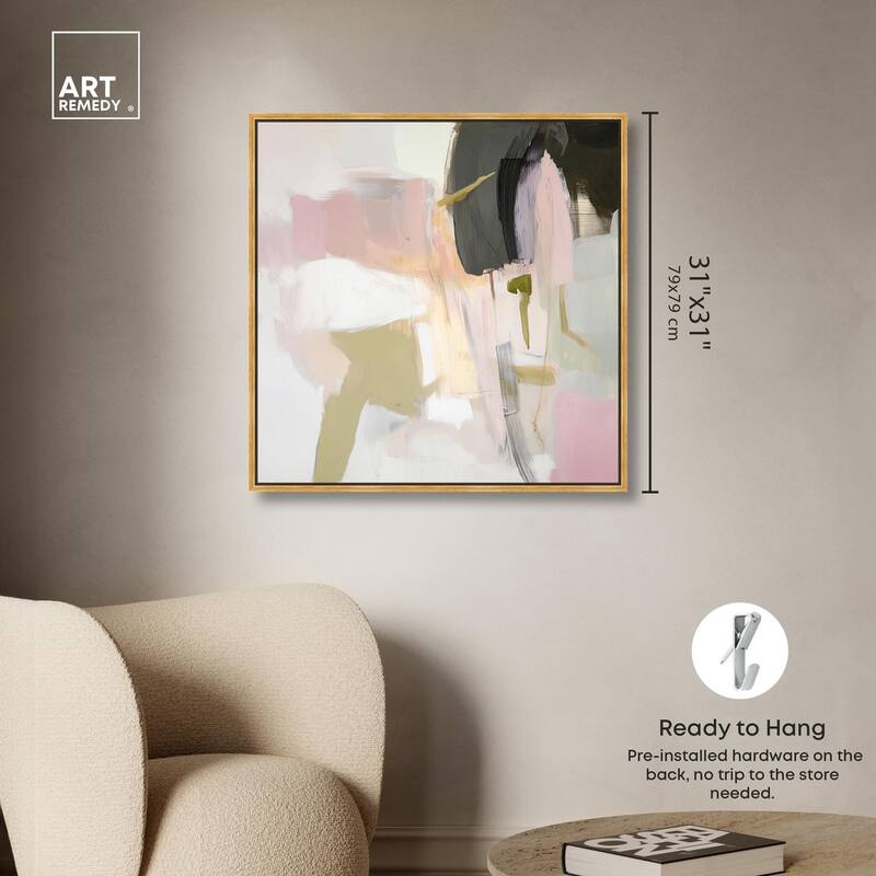 Dynamic Color IV Canvas by Art Remedy