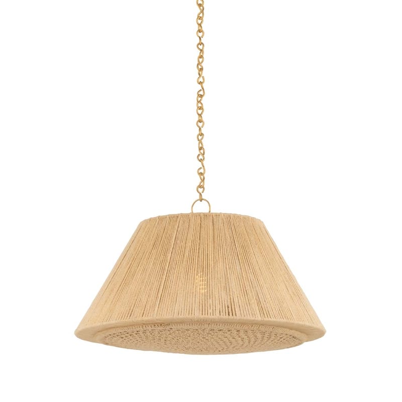Hudson Valley Lighting 9424 Mystic 24" Wide Pendant - Aged Brass