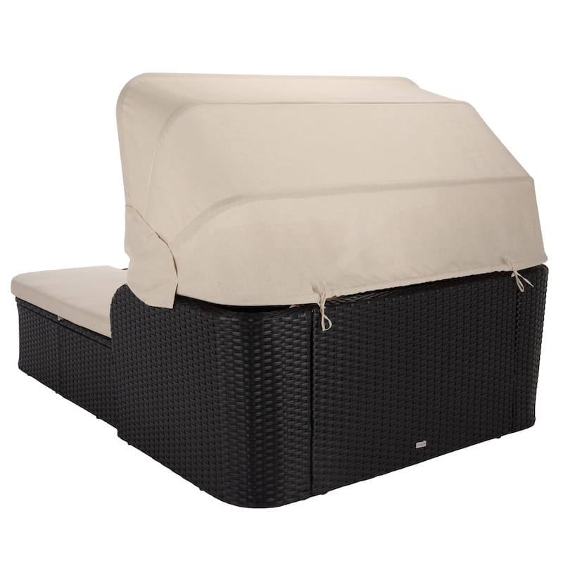 SAFAVIEH Outdoor Living Victoria Double Daybed - 65"W x 82"D x 56"H