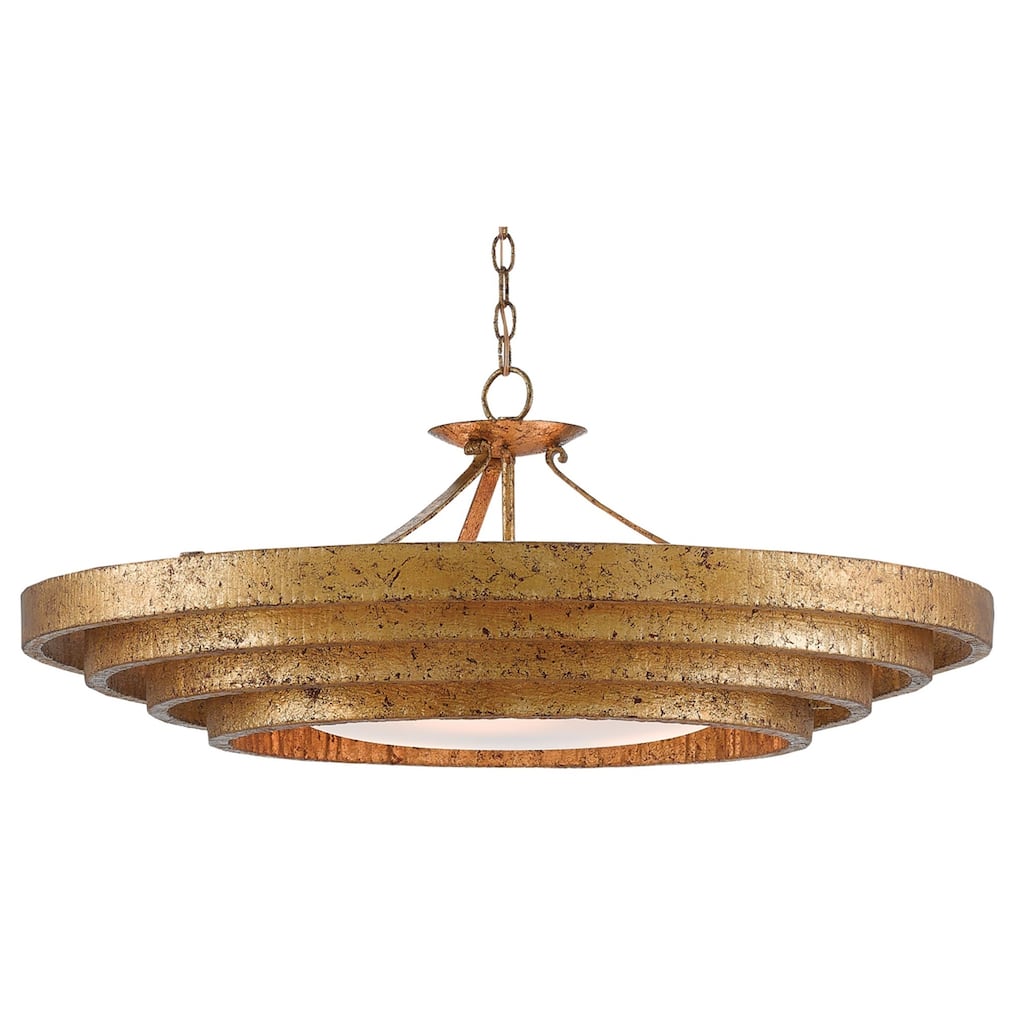 Currey & Company Belle Chandelier - 14"h x 36"dia
