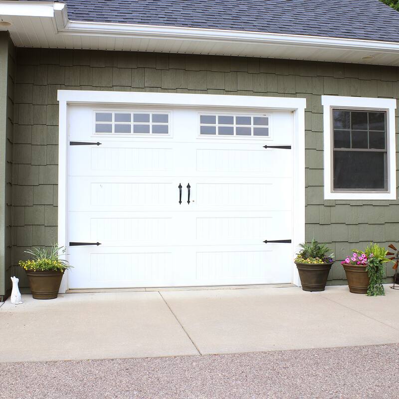 Sunnydaze Franklin Unbreakable Polyresin Flower Pot Planter - Sable -20"