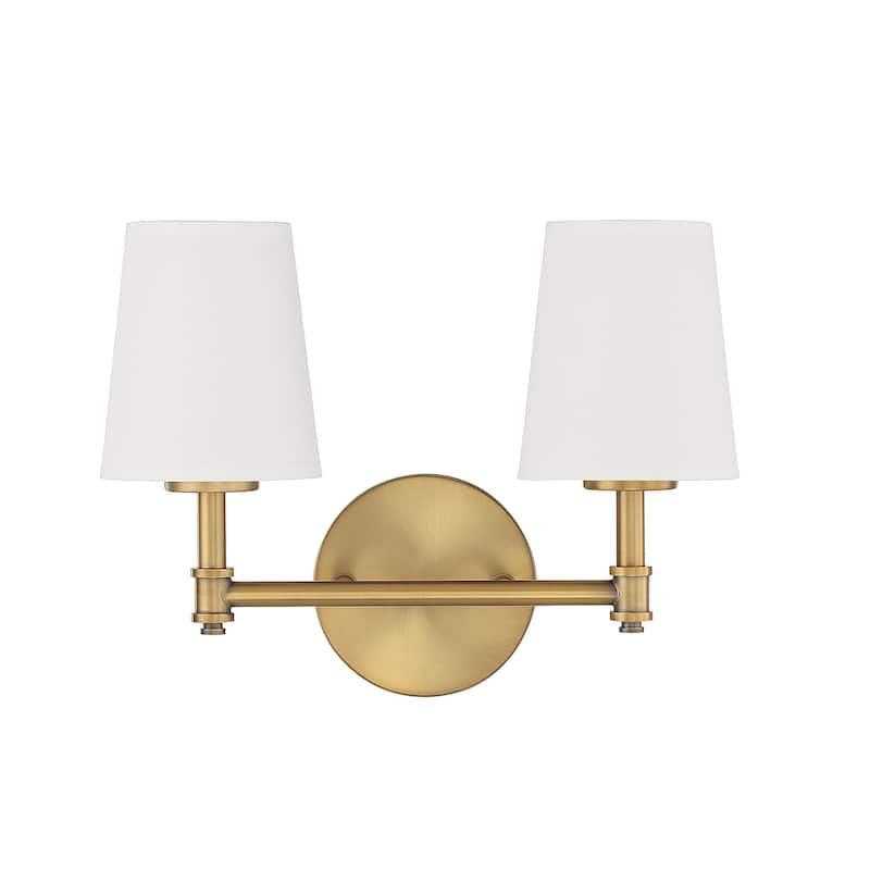 Meridian M80050 2 Light 15" Wide Bathroom Vanity Light