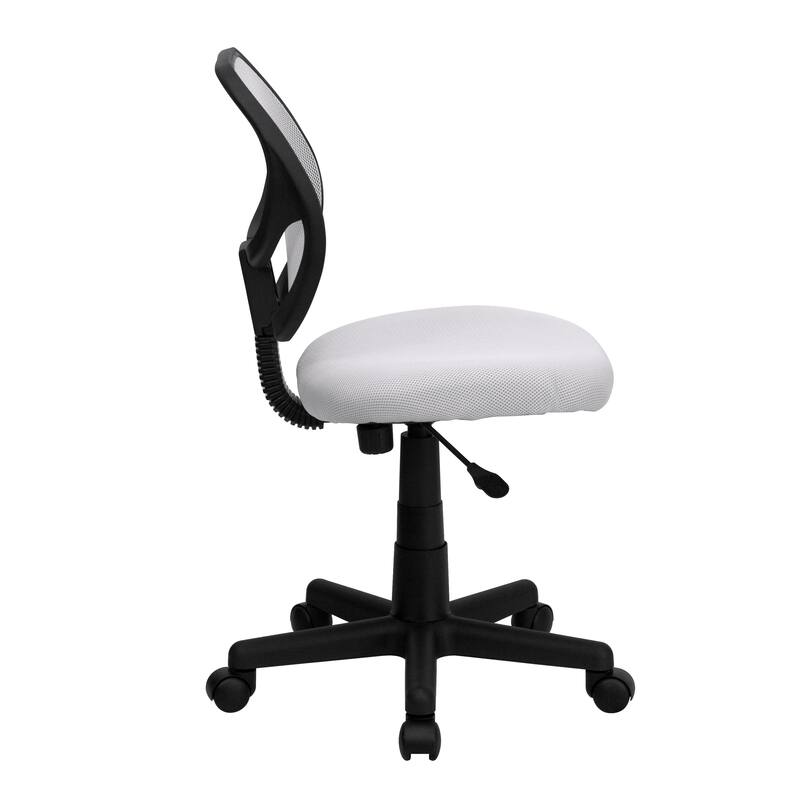 Low Curved Back Mesh Swivel Task Office Chair