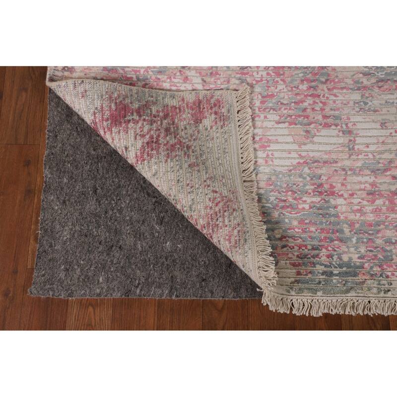 Moder / Abstract Area Rug Handmade Oriental Wool Carpet - 5'7" x 8'0"