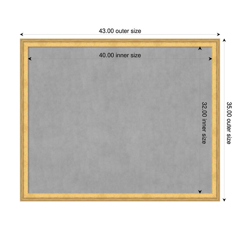 Amanti Art Owen Gold Framed - 43 x 35 in