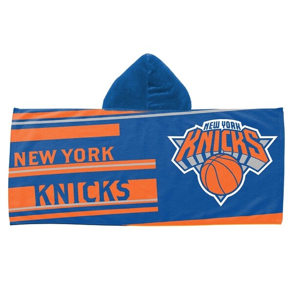 NBA New York Knicks Juvy Hooded Towel - 21x51 - Bed Bath & Beyond