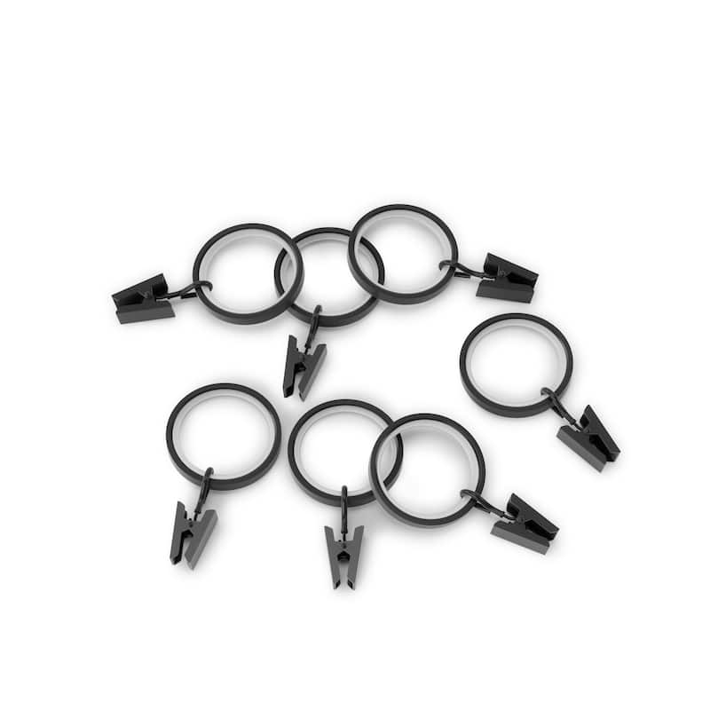 Umbra Cappa 1" Clip Rings, Set of 7