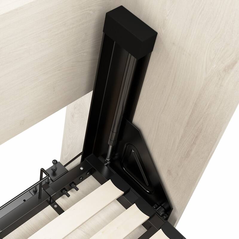 Pur Queen Murphy Bed with Closet Organizer (101W) by Bestar