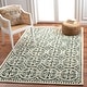 preview thumbnail 65 of 121, SAFAVIEH Handmade Cambridge Myrtis Moroccan Wool Rug 2' x 3' - DarkGreen/Ivory
