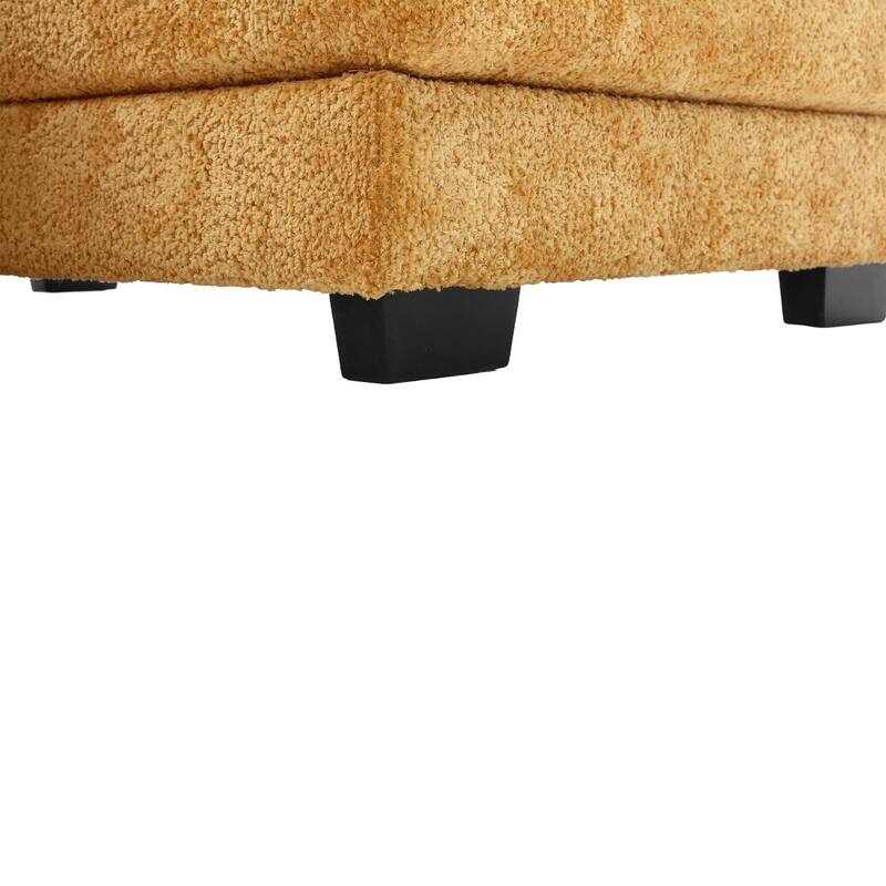 110.63'' Spacious U-Shaped 6-Seat Sectional Sofa with Modular Ottomans