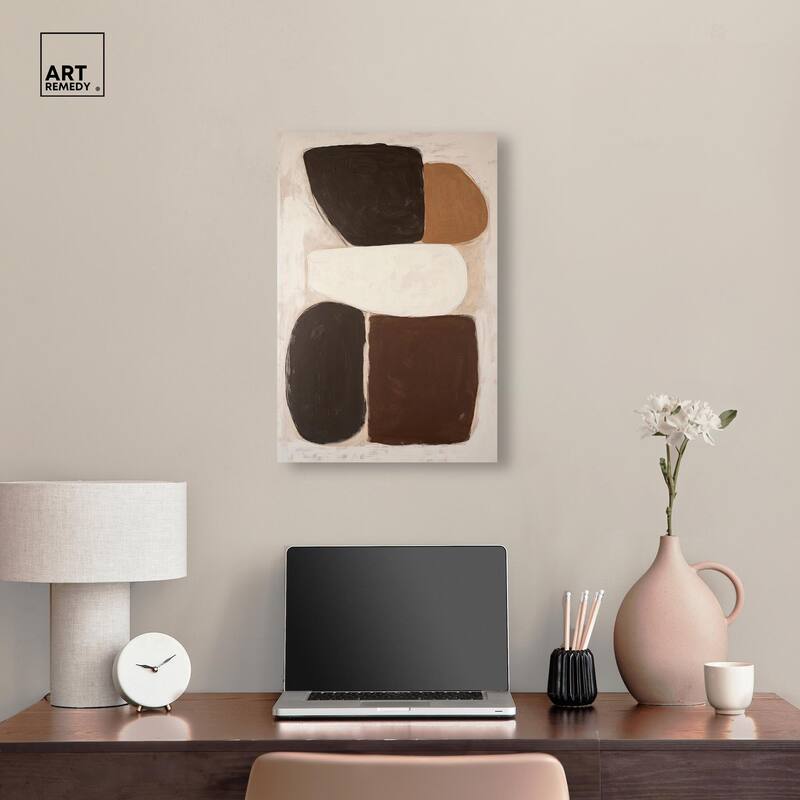 Asymmetrical Balance I Canvas by Art Remedy, Gallery Wrapped