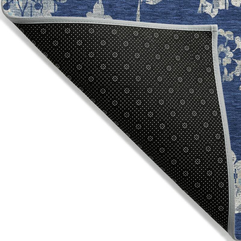 HomeRoots Floral Transitional Rectangle Outdoor Rug
