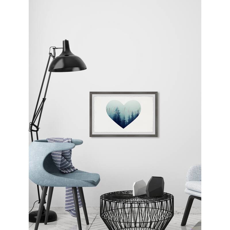 Wild at Heart II Framed Wall Art, Elegant Home Touch - Sophisticated Artwork for Refined Décor