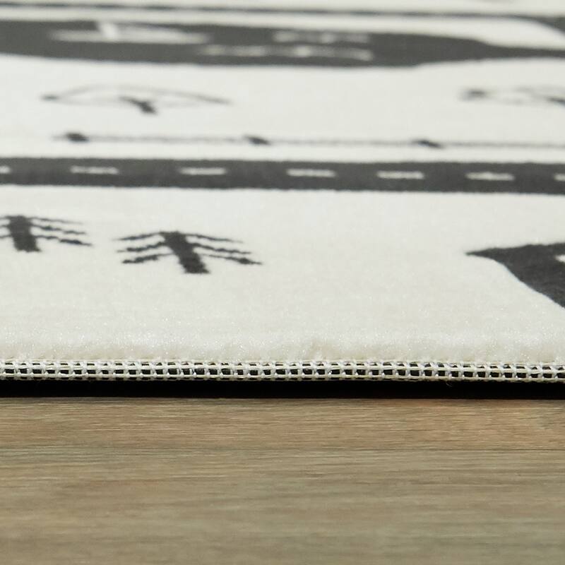 Mod-Tod Urban Adventure Road Map Kids' Rug