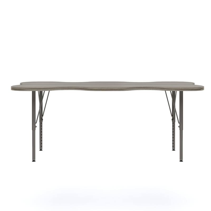 Tot Mate 60" W x 30" D My Place Rectangular Kids Table, Height 14" to 23", Ready-To-Assemble