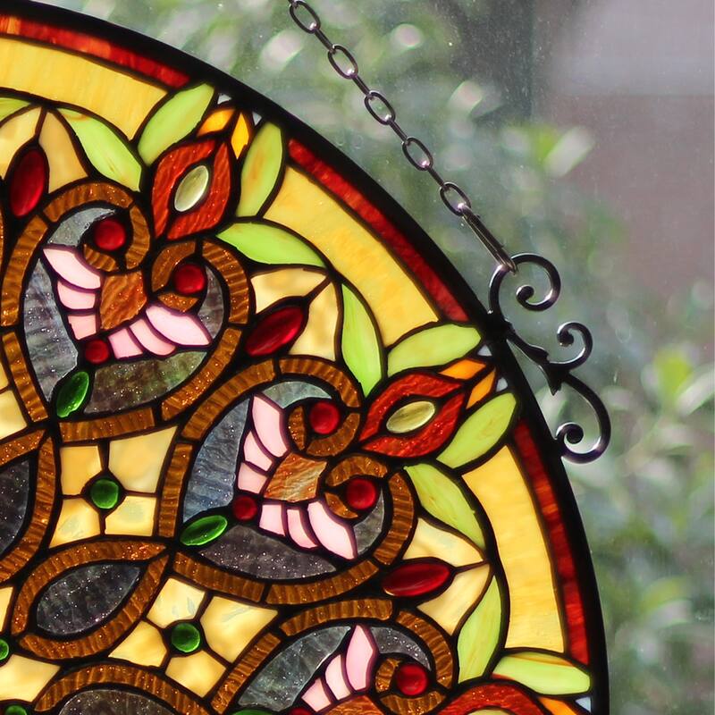 Victorian Design Window Panel/Suncatcher